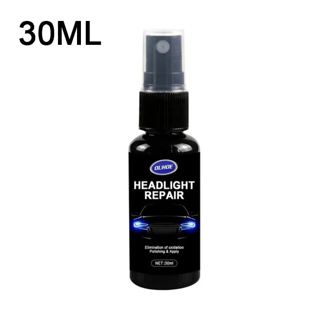 Car Headlight Polishing Agent Scratch Remover Repair Fluid Headlight Renewal Polish And Maintenance Liquid Kit Auto Accessories