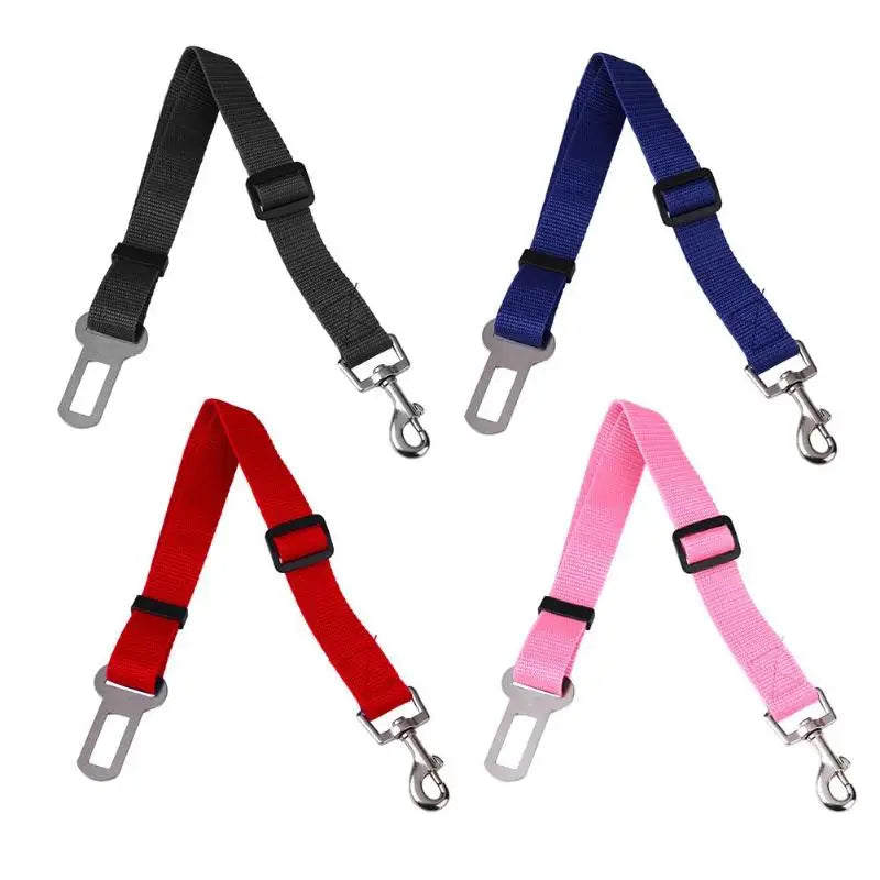 Adjustable Dogs Car Seat Belt Harness Puppy Cats Car Safety Seatbelt Lead Traction Rope Pets Supplies