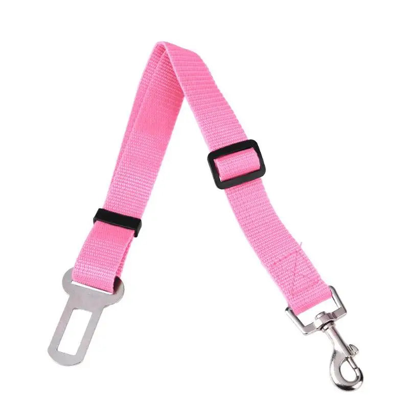 Adjustable Dogs Car Seat Belt Harness Puppy Cats Car Safety Seatbelt Lead Traction Rope Pets Supplies