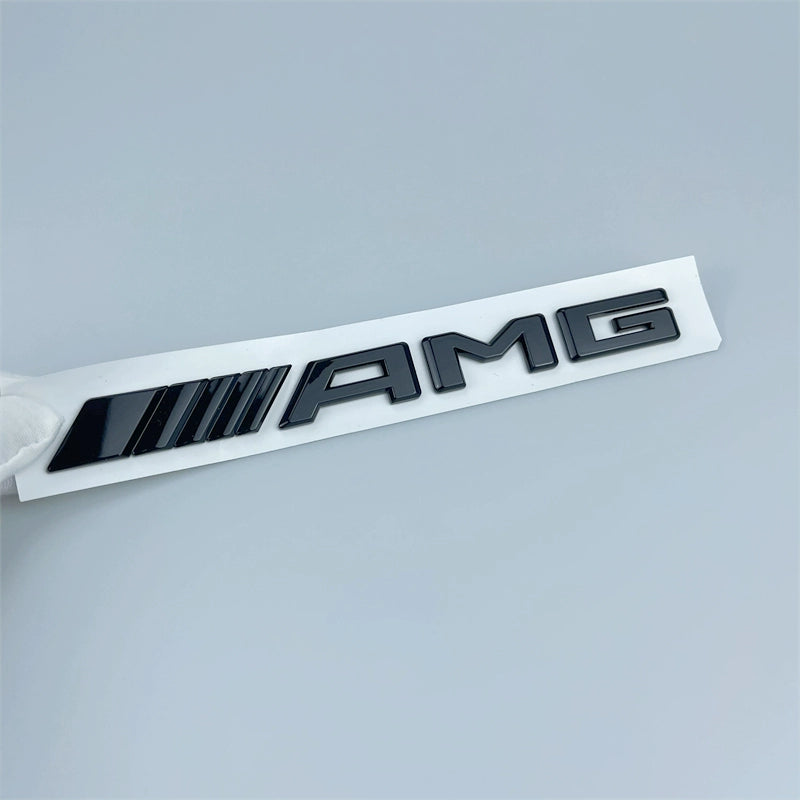 Applicable to Mercedes-Benz Black Logo G-Class G500g350 G550 Restoration Amgg63 Tail Word Mark Black Warrior Car Badge Sticker