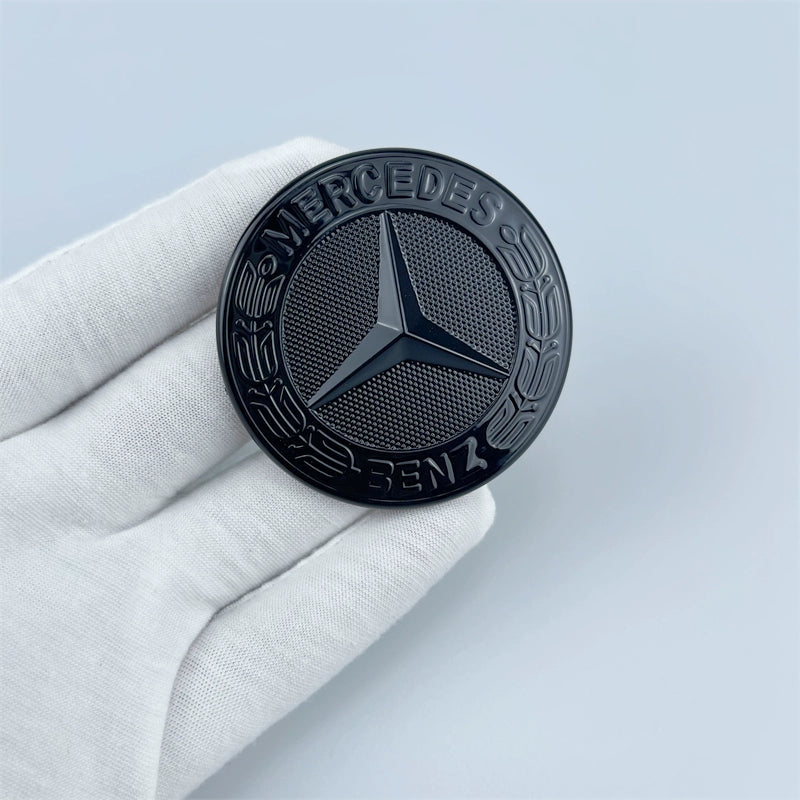 Applicable to Mercedes-Benz Black Logo G-Class G500g350 G550 Restoration Amgg63 Tail Word Mark Black Warrior Car Badge Sticker