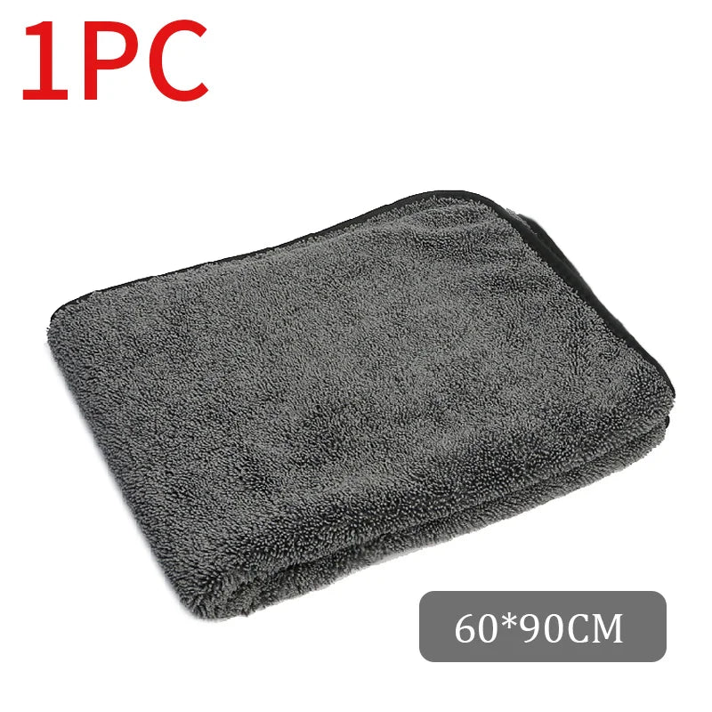 Professional Microfiber Towels Car Washing Towel Micro Fiber 600GSM Auto Extra Soft Rag Fast Drying Cloth for Car Wash Accessory