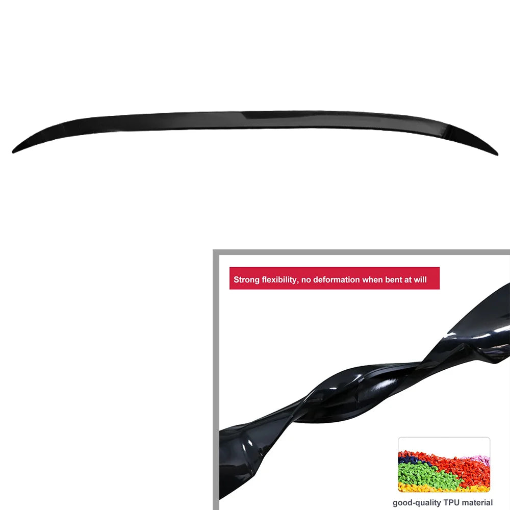 Glossy Black Rear Wing Lip Car Rear Trunk Boot Lip Spoiler Wing Extension Lid For BMW 5 Series G30 F10 2012-2021 2012-2021