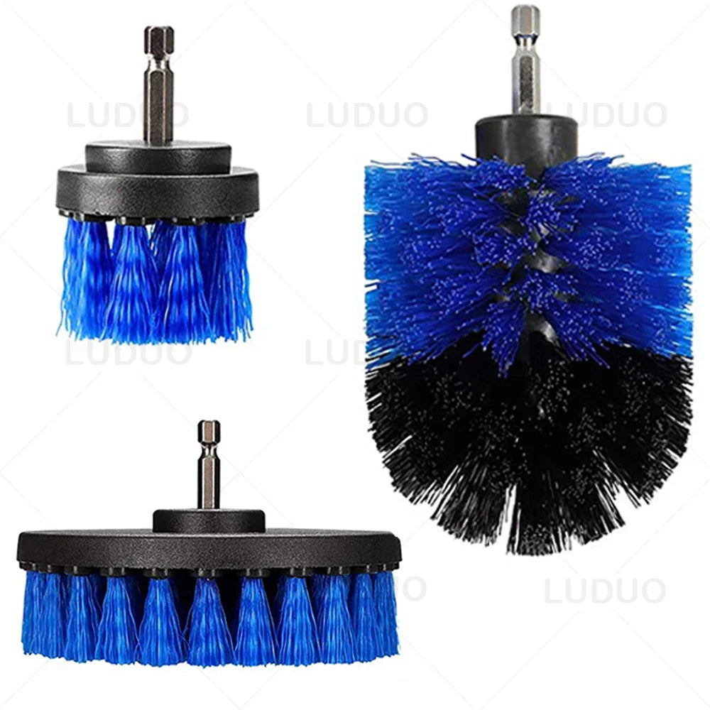 Car Cleaning Waxing Interior Detail Brush Automobile Tire Brush for Polisher Electric Drill