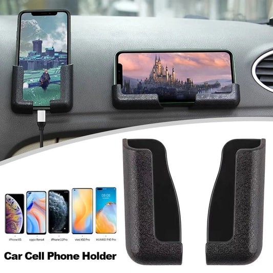 Self-adhesive Car Phone Holder Dashboard Mobile Holder Mutifunctional Phone Stand Mount Bracket for IPhone 14 Wall Hook Hanger