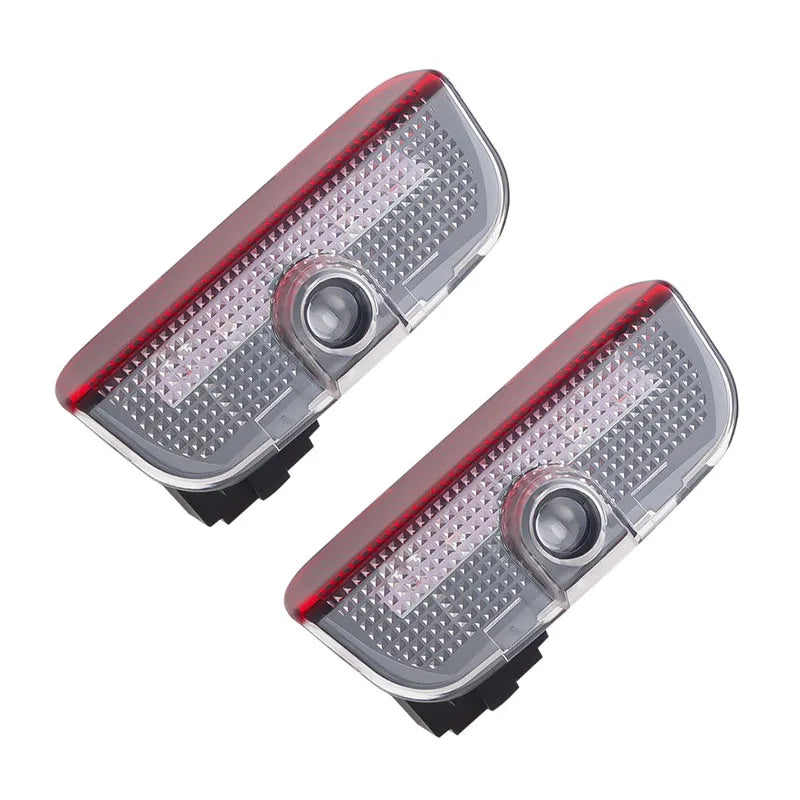 Car Welcome Light Door Side Projector Induction Lamp Accessories For Volkswagen VW Golf Tiguan Passat Touareg Magotan Touran