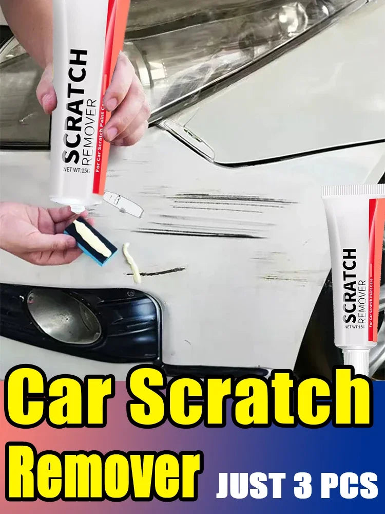 Car Scratch Remover , Car Body Paint Care Kit，Scratches Repair Polishing Auto Body Grinding Compound Anti Scratch Wax