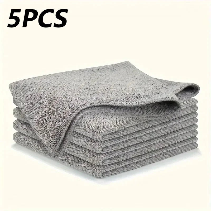 Thicken Microfiber Cleaning Cloths Lint Free Microfiber Cleaning Towel Cloths Reusable Cleaning Towels Absorbent for Car Window