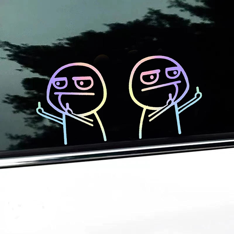 Car Sticker Reflective Car Stickers Exterior Waterproof Decoration