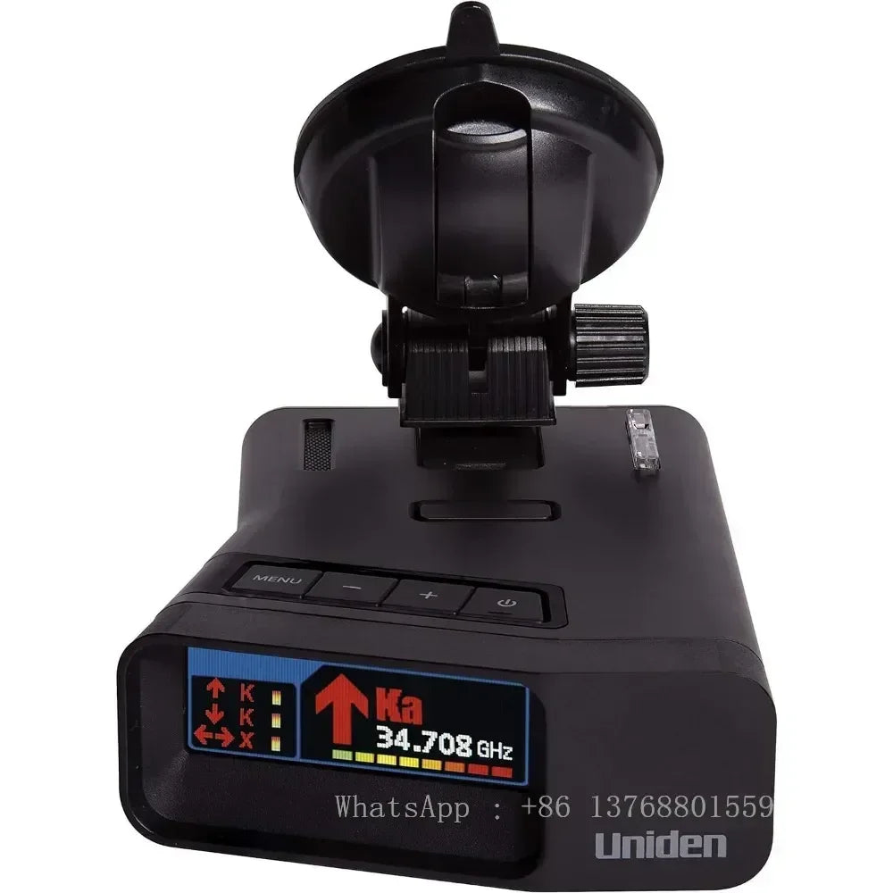 Uniden R7 EXTREME LONG RANGE Lase/Radar Detector, Built-in GPS, Real-Time Alerts, Dual-Antennas Front & Rear