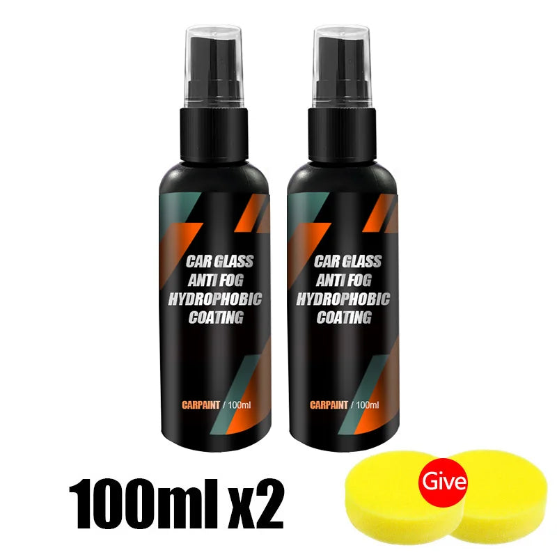 Buy 1 Get 2 New Year Offerts Auto Water Repellent Spray Anti Rain Coating For Car Glass Hydrophobic Anti-rain Car Liquid Windshield Mirror Water Repellent