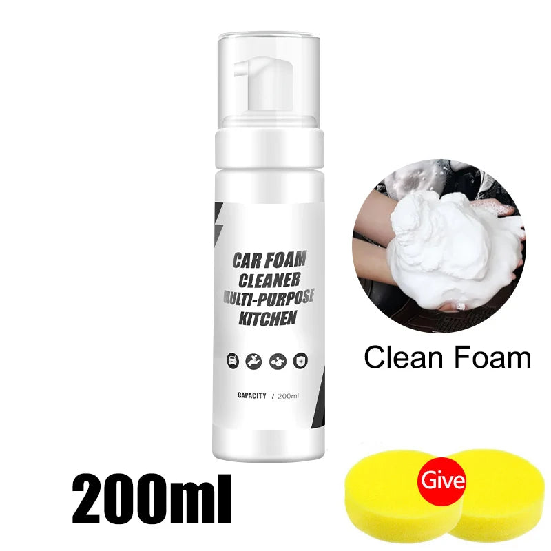 Multi-Purpose Foam Cleaner Rust Remover Seat Car Interior Spray