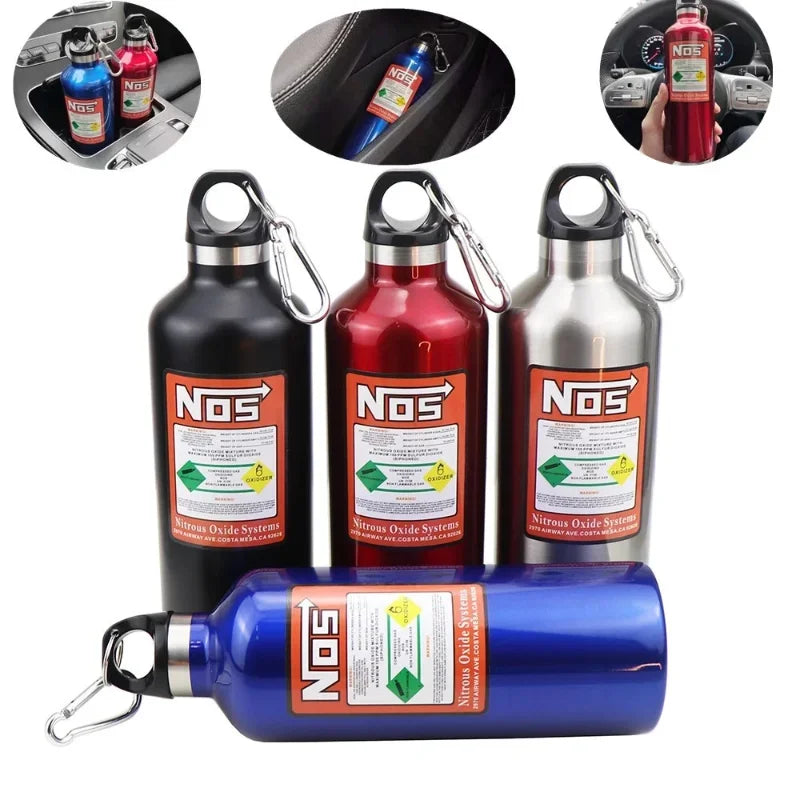 Sports Bottle Water Cup NOS Nitrogen Cylinder Vacuum Stainless Steel