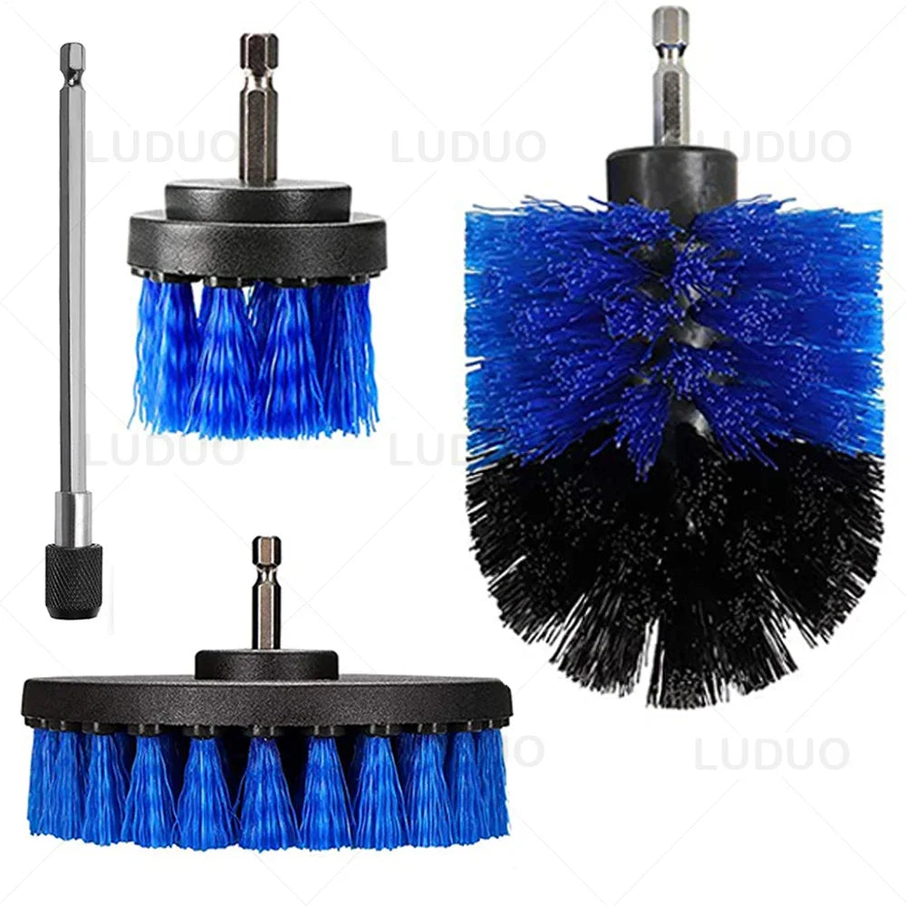 Car Cleaning Waxing Interior Detail Brush Automobile Tire Brush for Polisher Electric Drill