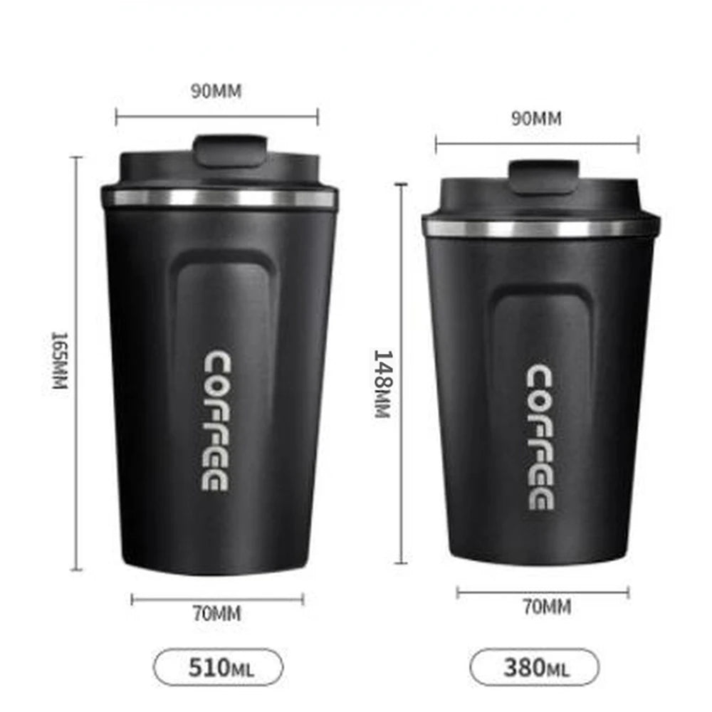 Stainless Tumbler Car Thermos Cup with Intelligent Temperature Display Portable Travel Mug 380ml 510ml