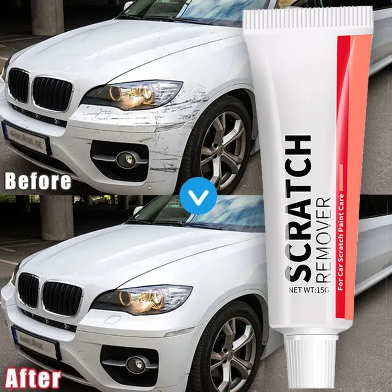 Car Scratch Remover , Car Body Paint Care Kit，Scratches Repair Polishing Auto Body Grinding Compound Anti Scratch Wax