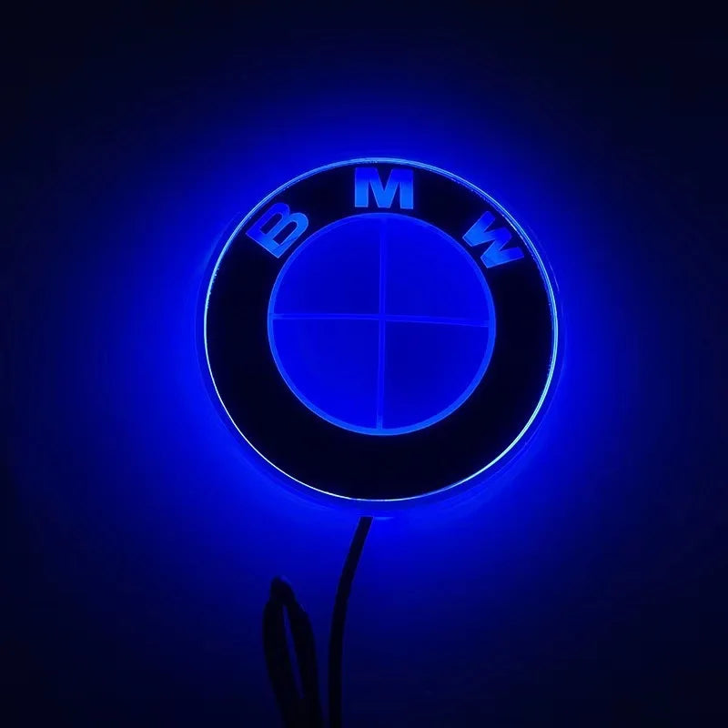 4D LED Car Logo Front Rear Emblem Light For BMW X1 X3 E90 E91 E92 E93 E60 E61 F10 F07 E63 E64 F12 F13 F30 E87 F20 Badge Lamp