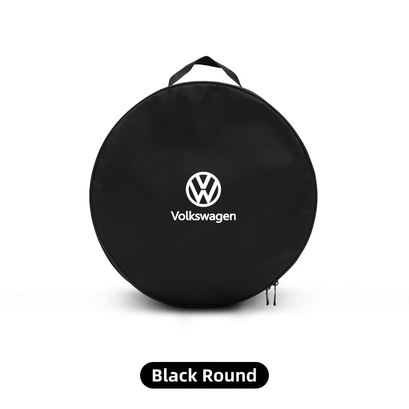 EV Car Charging Cable Storage Box Charger Cables Carry Bag Trunk Organizer For Volkswagen VW Scirocco Jetta Golf Passat Tiguan