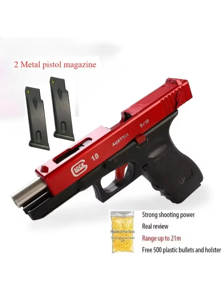 new GIock Toy Gun Free aiming device as a gift Model Alloy Detachable Look Collection Color Impressive Birthday Gifts For Boys