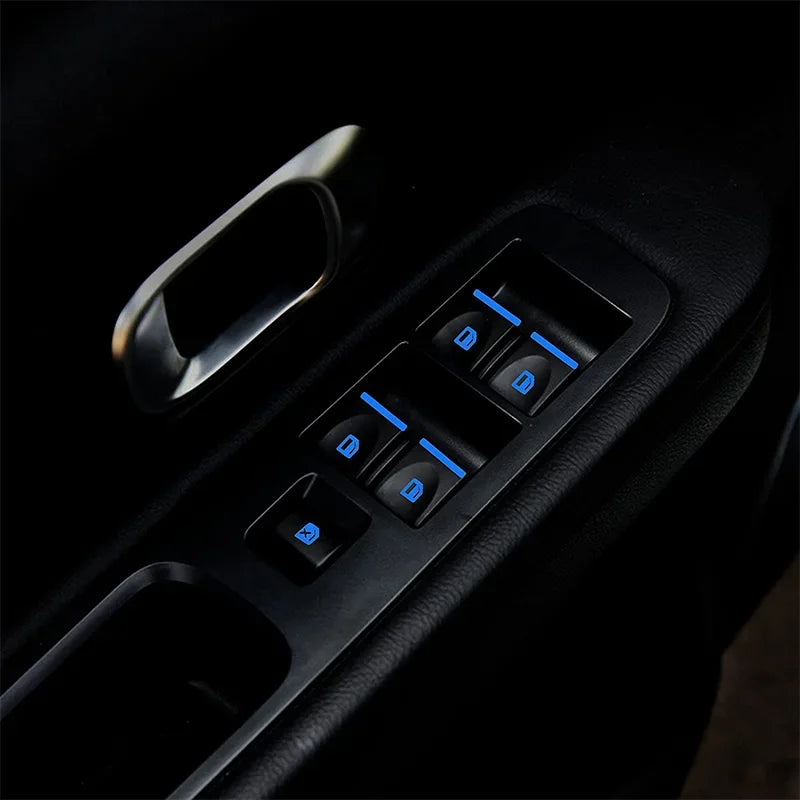 18Pcs/set Car Luminous Door Window Lift Button