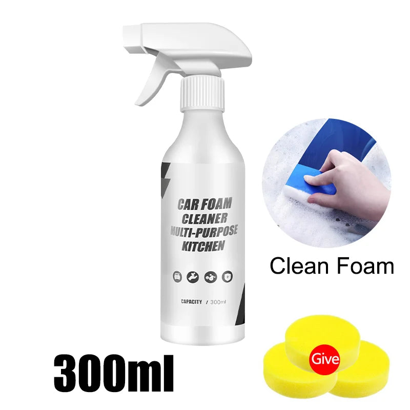 Multi-Purpose Foam Cleaner Rust Remover Seat Car Interior Spray