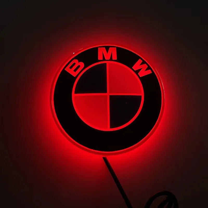 4D LED Car Logo Front Rear Emblem Light For BMW X1 X3 E90 E91 E92 E93 E60 E61 F10 F07 E63 E64 F12 F13 F30 E87 F20 Badge Lamp