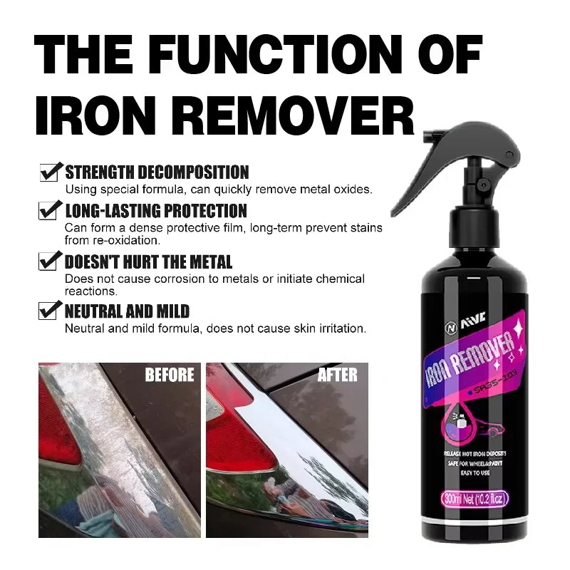 Car Rust Remover Derusting Spray Car Maintenance Cleaning Multifunctional Universal Anti-rust Lubricant