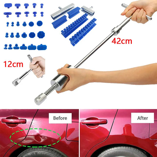 42cm/12cm Car Body Dent Repair Tool Puller 2-Styles Paintless Repair Car Door Tool Remove dents Small Hail Dent