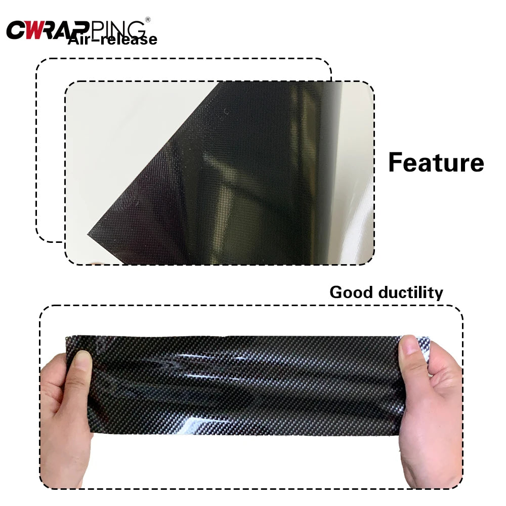 Car Sticker 3D 4D 5D 6D 9D Carbon Fiber Vinyl Self Adhesive Protection Waterproof Sticker for Motorcycle Auto Tuning Accessories