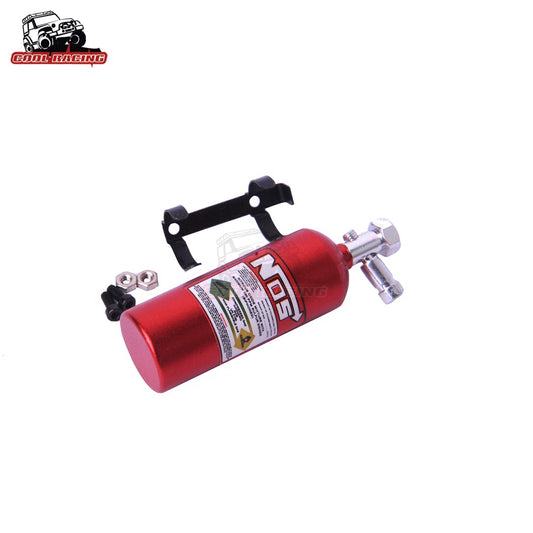 Axial Climbing Simulated Metal Fire Extinguisher Off-Road Vehicle